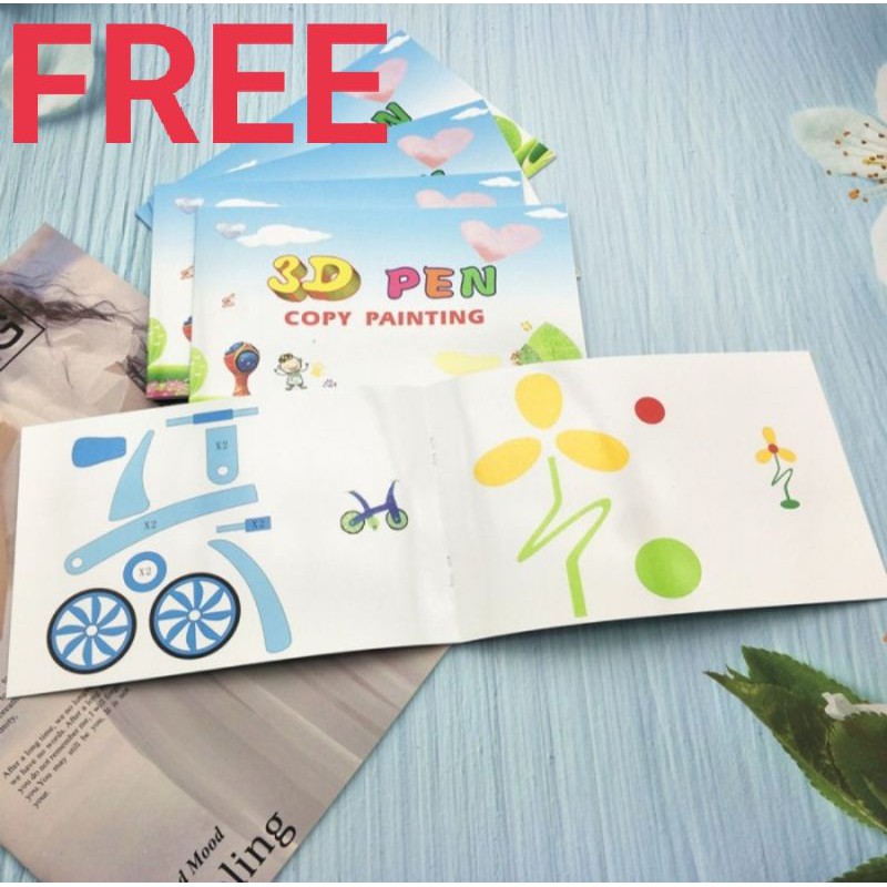 

RB 3D Pen Doodler - Edukasi BONUS BUKU 3D