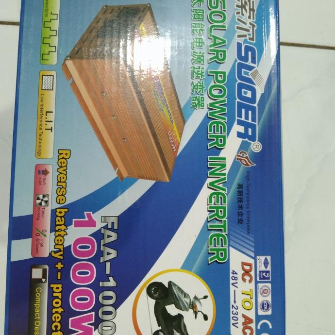 Power Interver 1000 Watt 48 Volt 1000W 48V Faa 1000 Souer