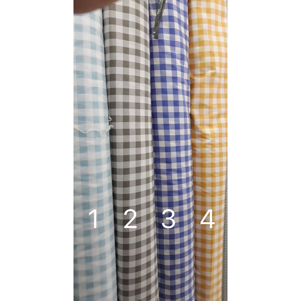 KAIN KATUN JEPANG by TOKAI SENKO - KOTAK KOTAK