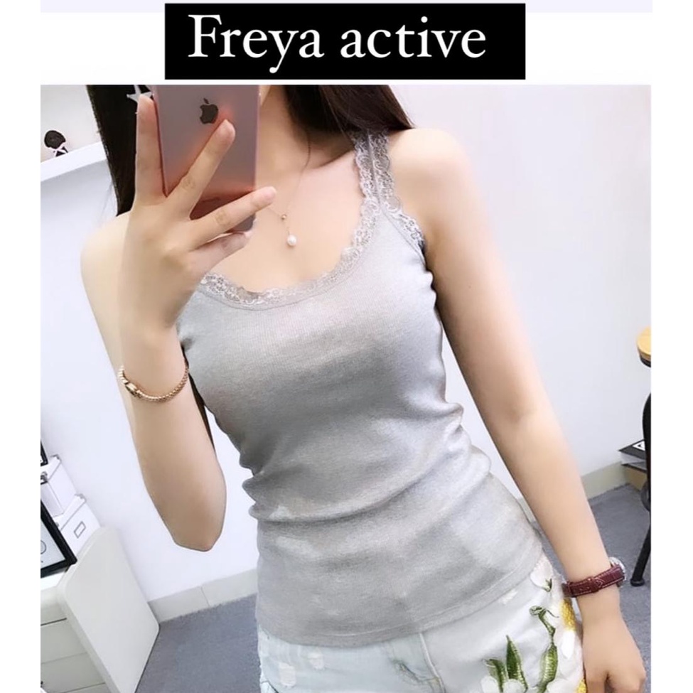 Tanktop Wanita freya active  RENDA Rayon Spandex / Tank Top L-XXL / art FA 081-3