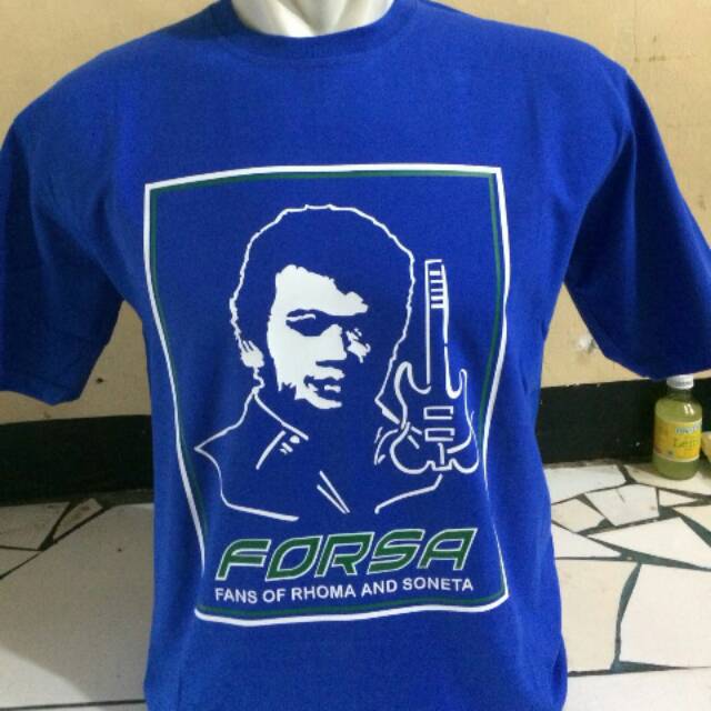 kaos/t shirt/baju keren FORSA RHOMA IRAMA SONETA