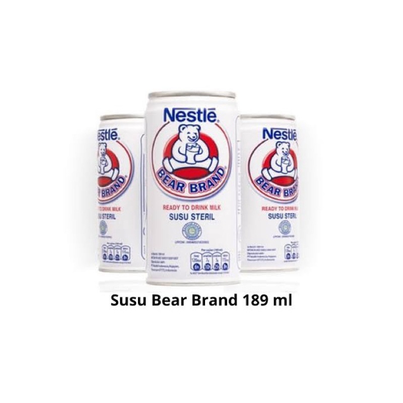 

Susu Steril Beruang Bear Brand 189ml