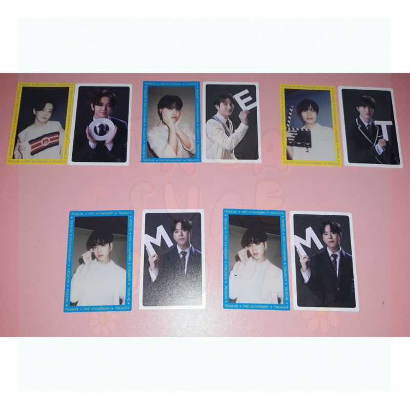 [Official] Photocard Treasure Magazine RPC + Teuday Set