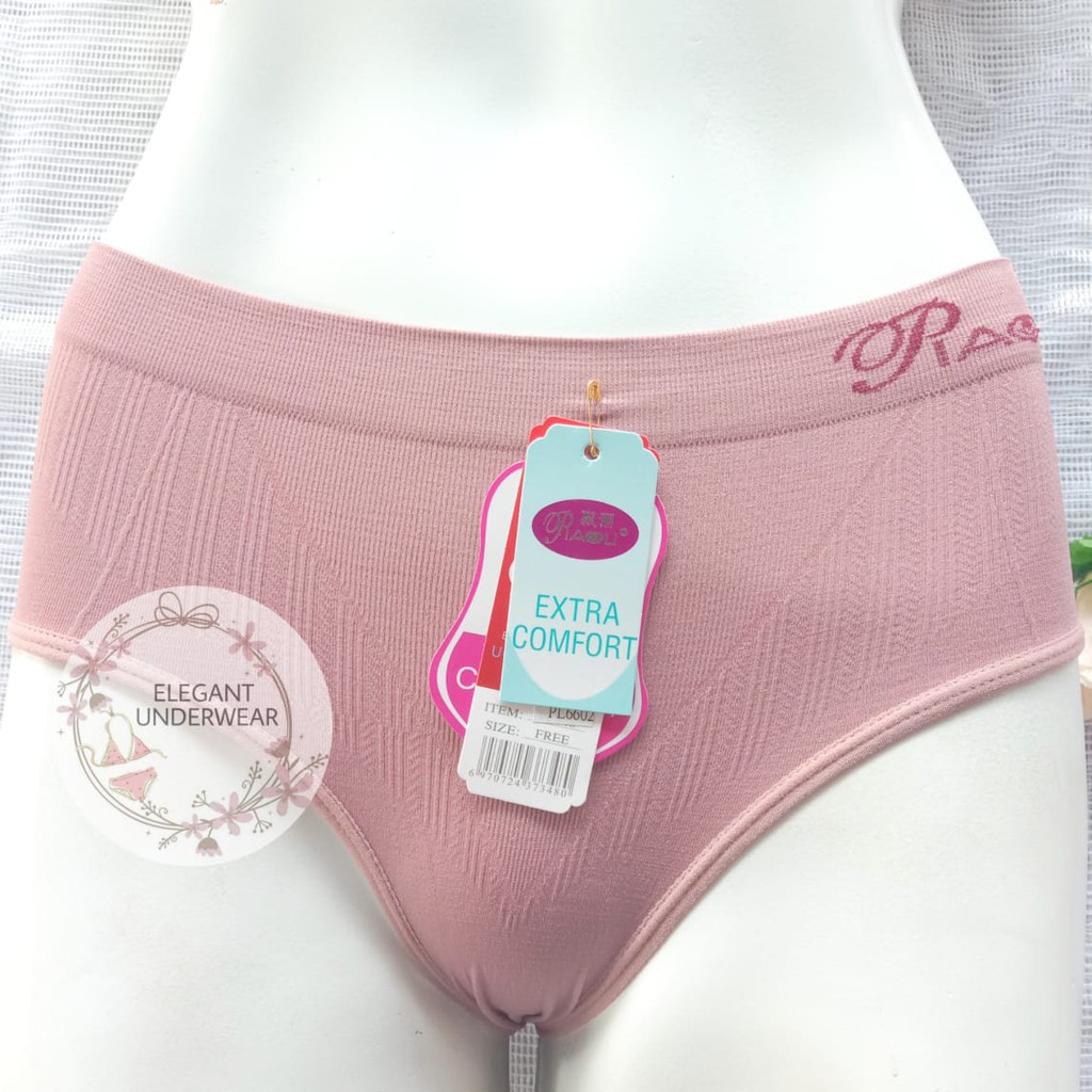 CELANA DALAM WANITA RAJUT PIAOLI CD POLOS SUPER SOFT 6602