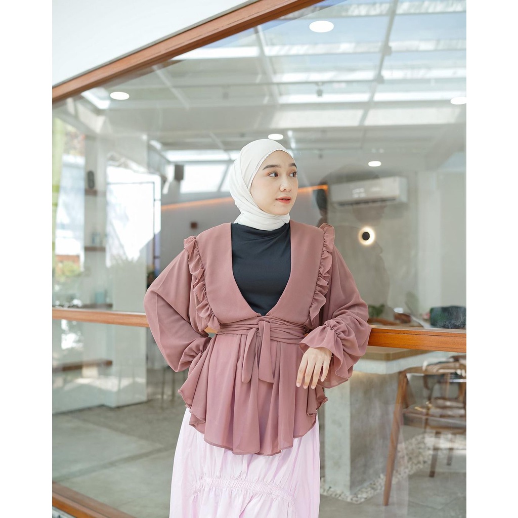 ARETTA OUTER WANITA OUTER OVERSIZE KOREAN STYLE CERUTY PREMIUM