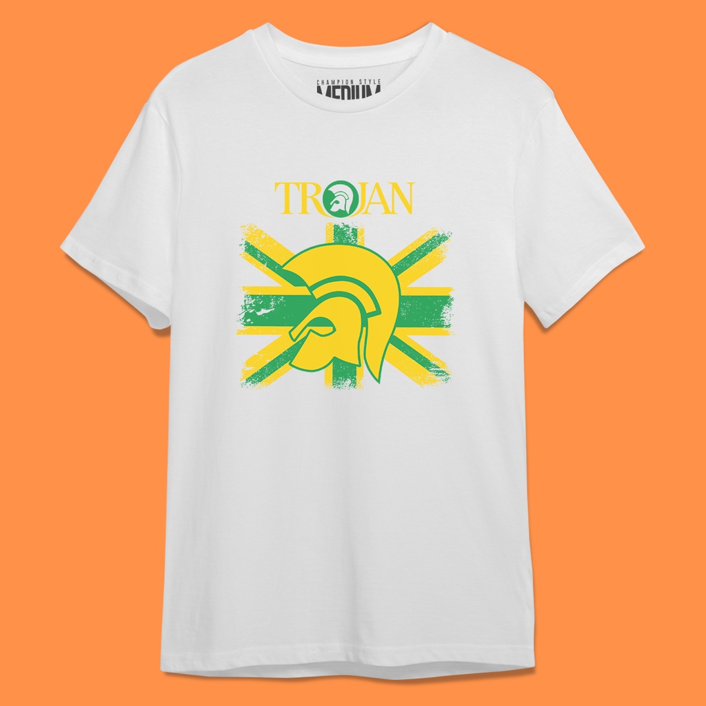 Baju Kaos Tshirt Trojan Reggae Music