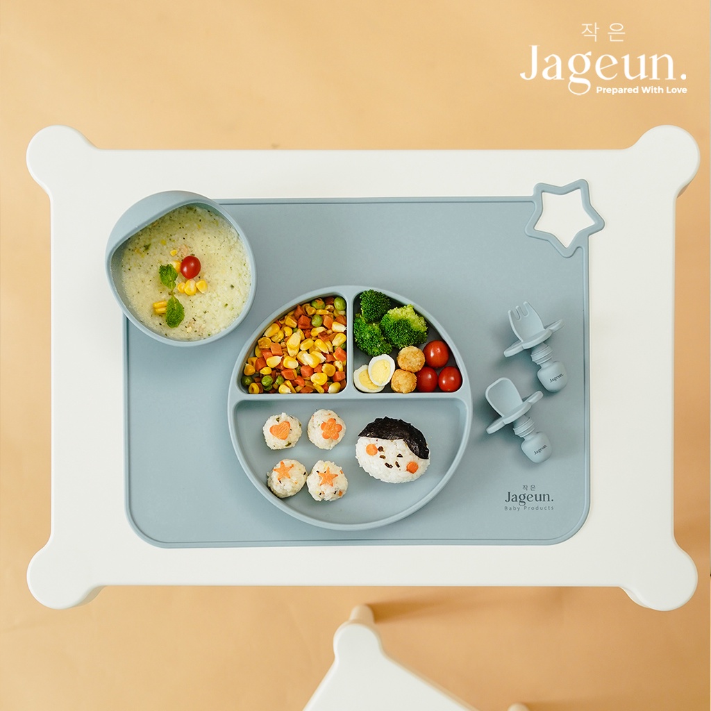 JAGEUN Premium Silicone Baby Placemat | Alas tatakan makan MPASI Bayi