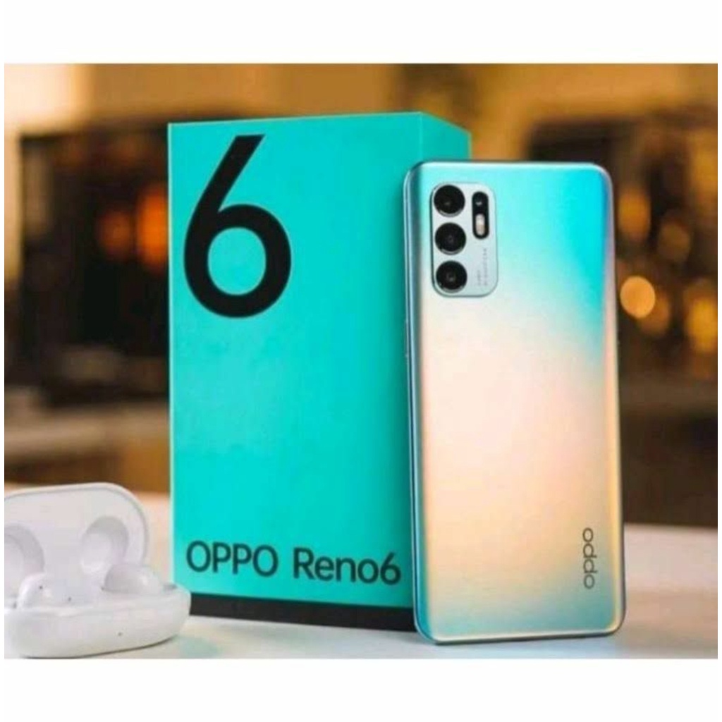 OPPO RENO 6 RAM 8/128 GB / RENO6 4G / Handphone RENO 6 4G GARANSI RESMI OPPO INDONESIA