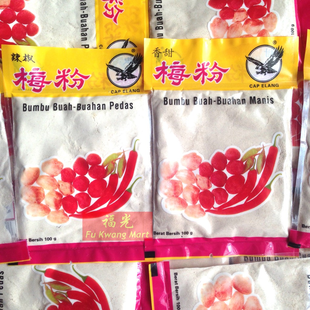 

Bumbu Buah Kiamboy Manis Pedas cap Elang 100 gram