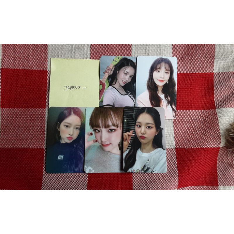 IZONE PHOTOCARD YENA WONYOUNG EUNBI MINJU