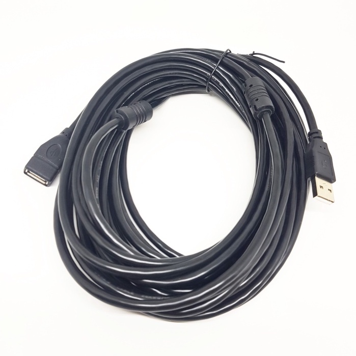 SKU-1066 KABEL USB MALE FEMALE 5M HITAM / PERPANJANGAN USB / EXTENSION