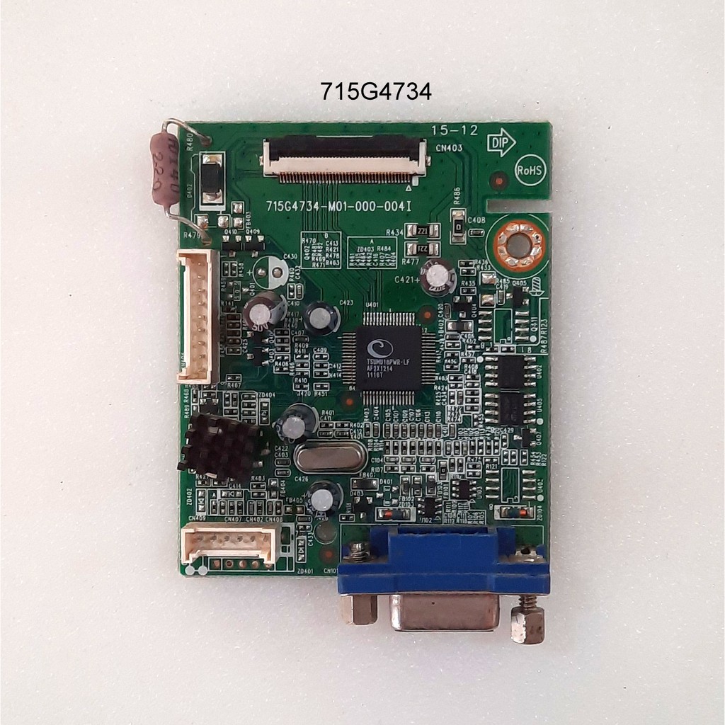 Mainboard LED Monitor Acer P166HQL Benq Mesin Matherboard 715G4734-M01-000-004I