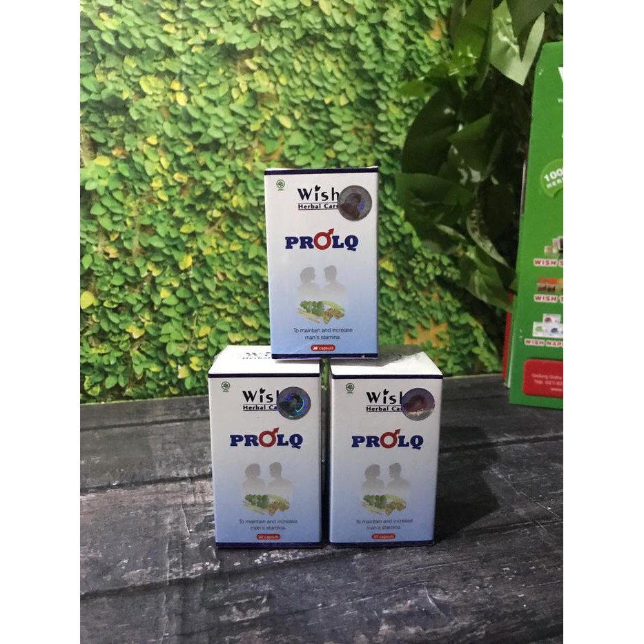 DISKON WISH PROLQ - PRO LQ SUPLEMEN HERBAL STAMINA PRIA (R. BOYKE) 