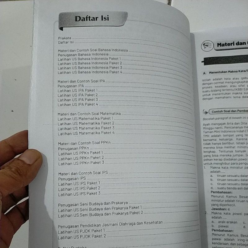 ORI buku teks meraih prestasi kumpulan soal-soal ujian sekolah untuk SD edisi terbaru