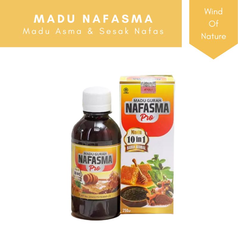 Madu Nafasma Pro Obat Sesak Nafas Asma Batuk Kronis TBC Bronkitis Melegakan Pernafasan Mengatasi Mas