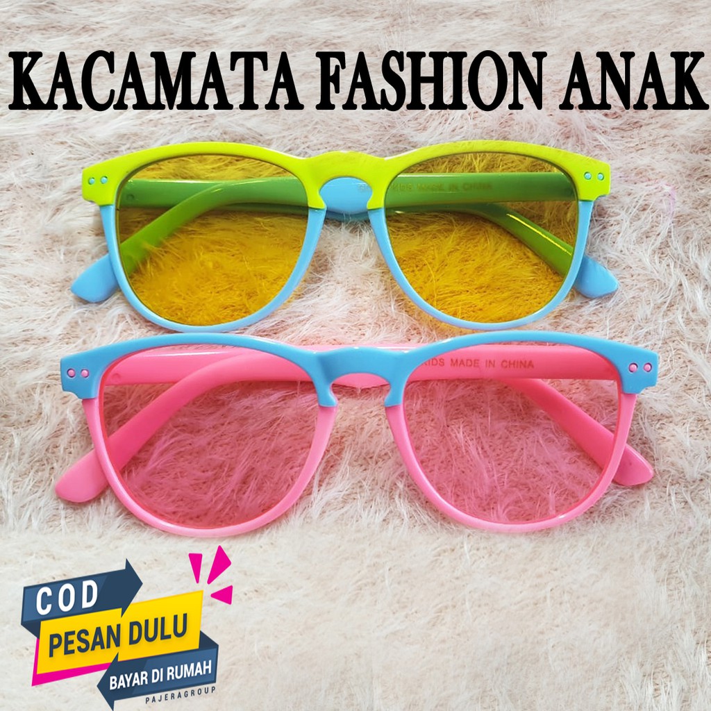 Kacamata Anak Perempuan Laki laki Kacamata Fashion Anak Eye Proteck Glasses Kids Style Korea