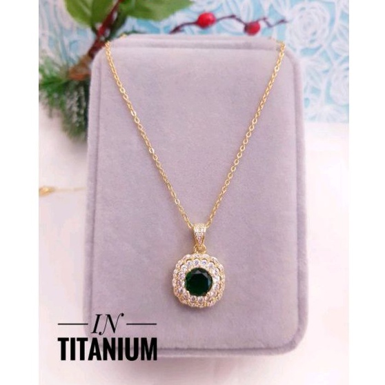 kalung titanium mewah 2374