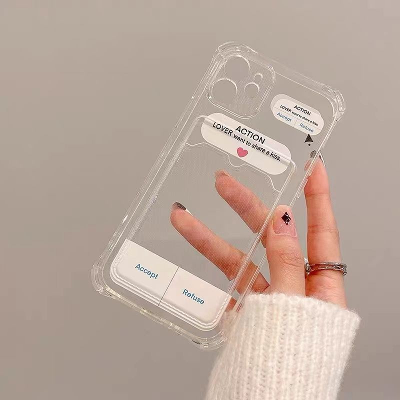 Soft Case Silikon TPU Transparan Shockproof Untuk IPhone 14 13 12 Mini 11 10 Pro XS Max X XR 8 7 6 6S Plus