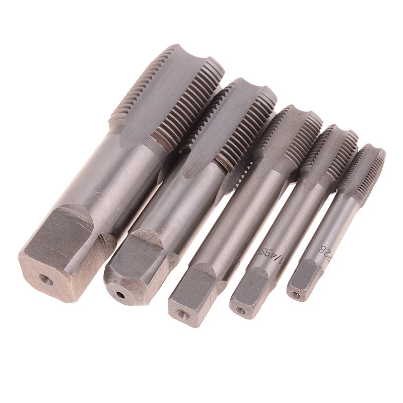 &lt; E2id &amp; &gt; G1 / 8 1 / 4 3 / 8 1 / 2 3 / 4 HSS Taper Tap BSP Bahan Metal
