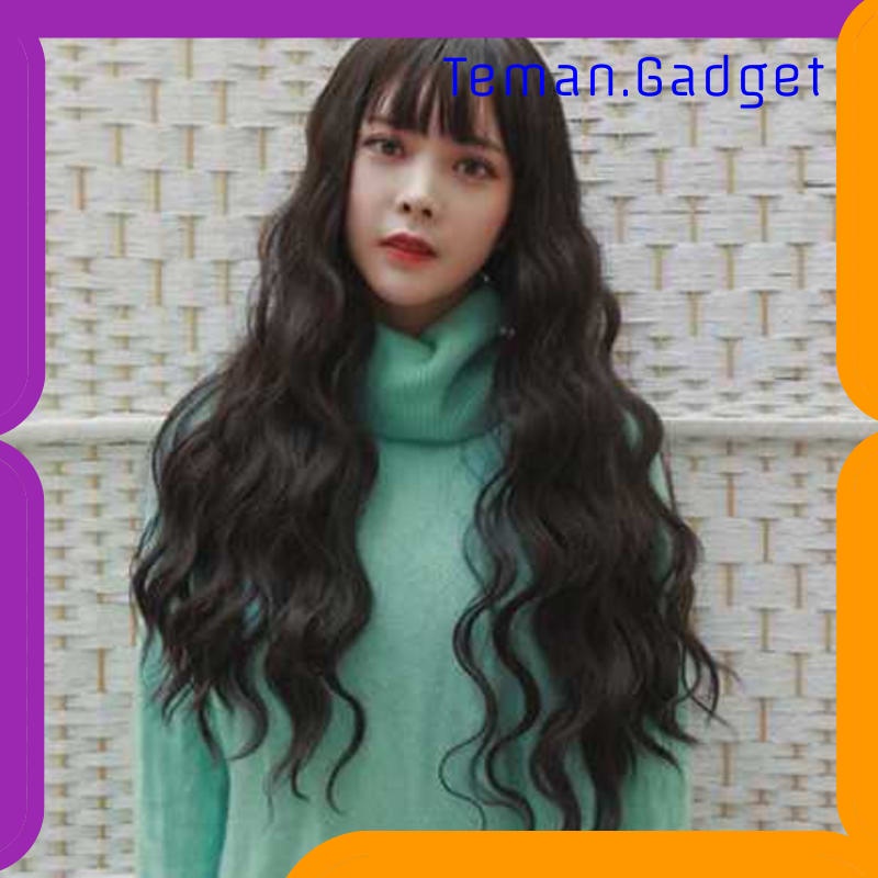 TG-FE144 FYNHA WIG RAMBUT PALSU MODEL WAVY 65 CM - HB-004