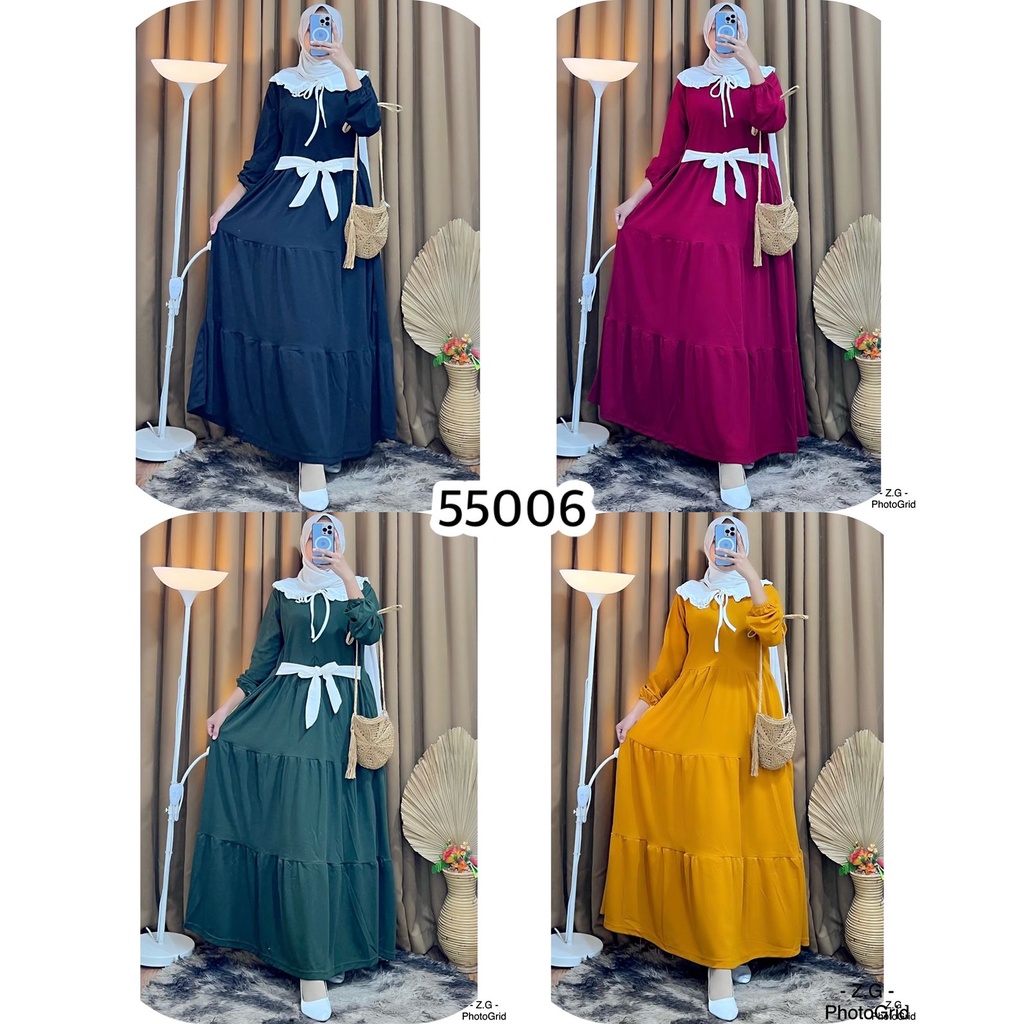 GAMIS KERAH POLOS GAMIS VOXY GAMIS POLOS SUSUN FASHION WANITA GAMIS MURAH
