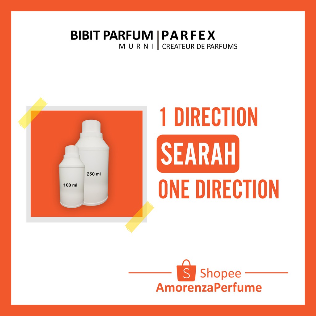 1 DIRECTION BIBIT PARFUM PARFEX / BIBIT PARFEX MURNI TANPA CAMPURAN / BIBIT PARFUM