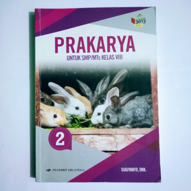 Buku Prakarya Kelas 8 Erlangga