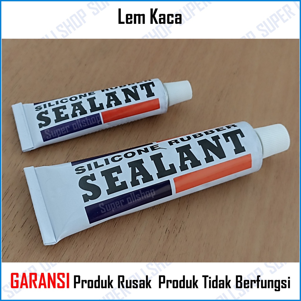 Lem Akuarium Kaca Aquarium Silicon Silikon Sealant Sealent Silen / Lem Silicone Sealent Kaca Acetic Silen Kayu Karet Porselen Keramik