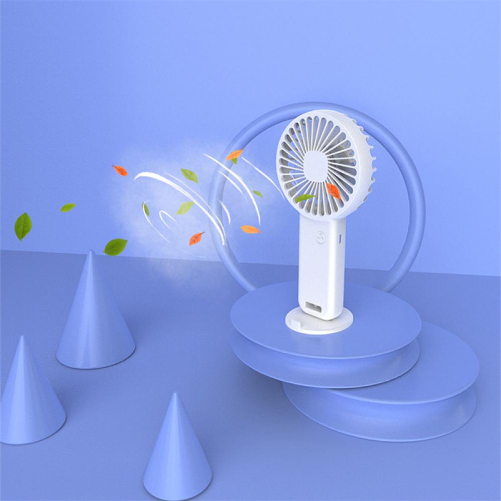 Timekey M2X9 Kipas Angin Genggam Mini Portable Cas USB Dengan Base Untuk Musim Panasoutdoor