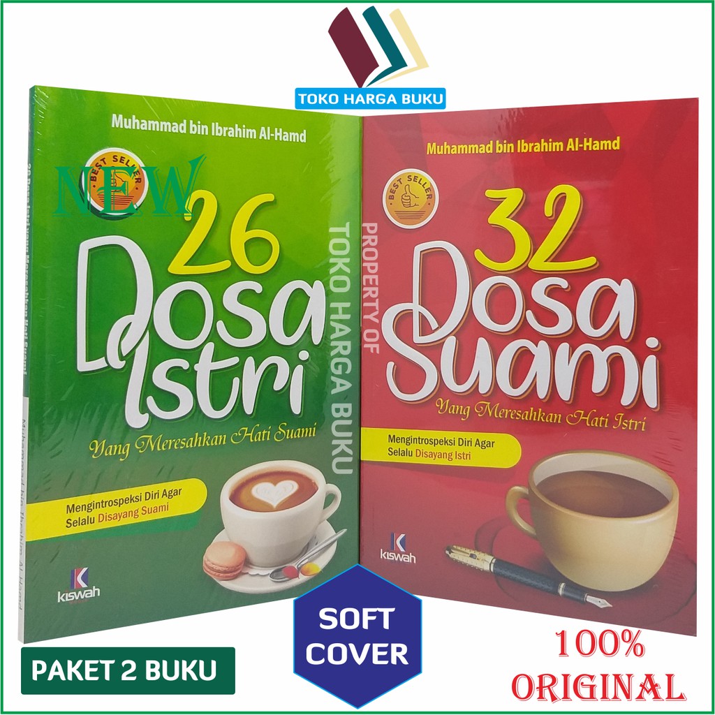Paket 2 Buku 26 32 Dosa Suami yang meresahkan Hati - Penerbit Kiswah