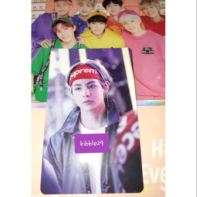 BTS V Memories 2017 Official Photocard