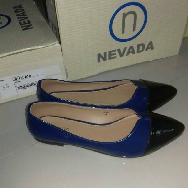Nevada flat shoes sepatu wanita branded matahari mf2