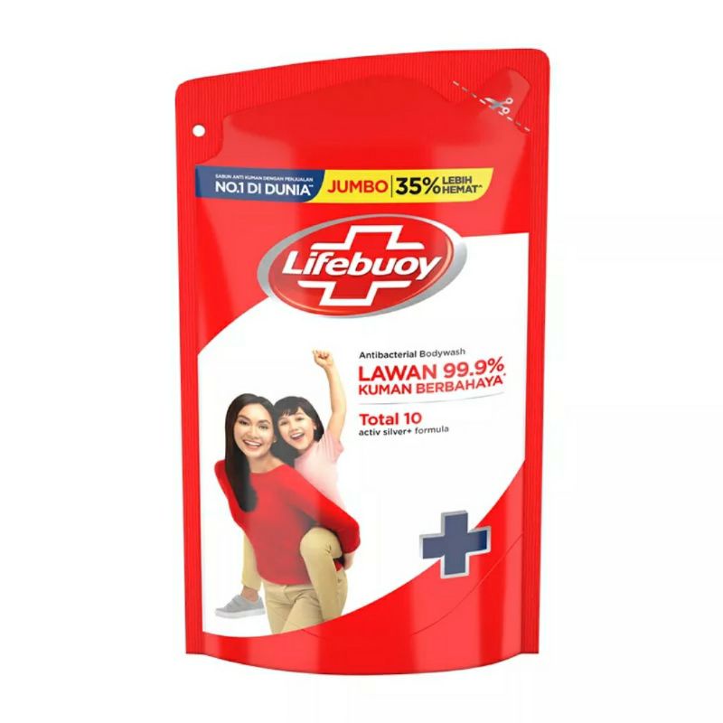 LIFEBUOY Body Wash Total10 Pouch 450ml
