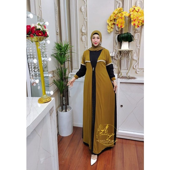 Mahalini dress by aairiz - gamis termurah