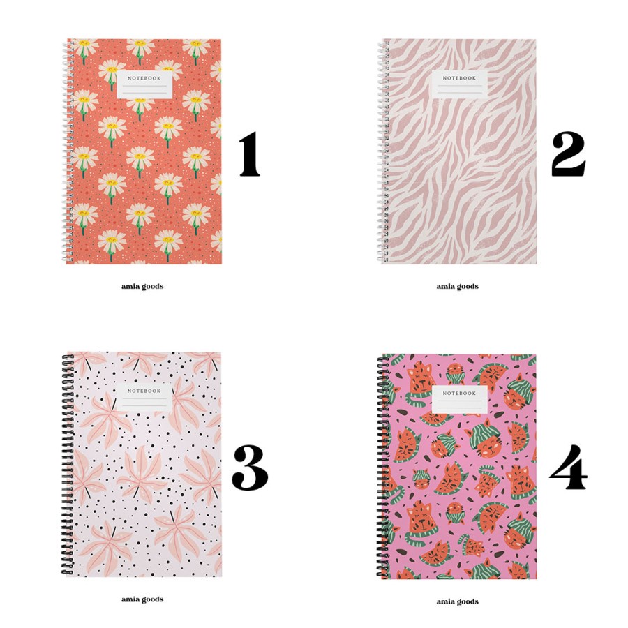 

Colorful Notebook | Pink Cute Notebook Agenda Diary