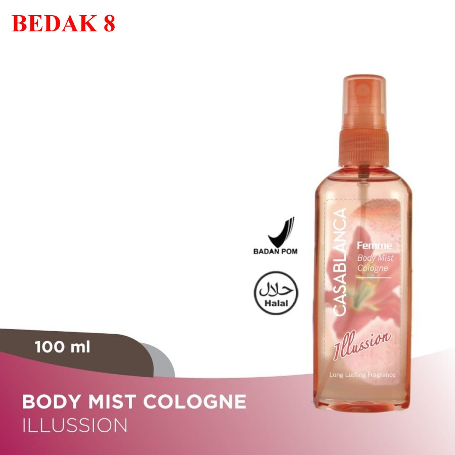 Casablanca Body Mist Parfume Spray 100 ml