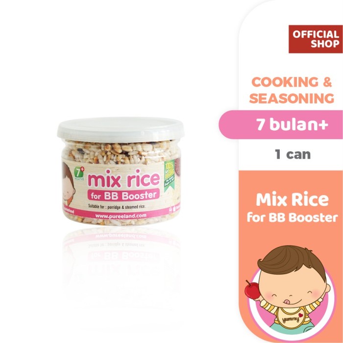 

Pureeland Mix Rice / MPASI Bayi Organik / Bumbu MPASI / Bahan MPASI / - BARU