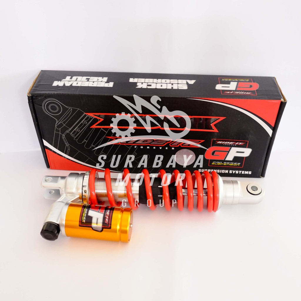 Skok Shock Breaker Ride It RI GP80 S Series 305mm Vario Beat Mio Matic GP 80 Tabung Bawah