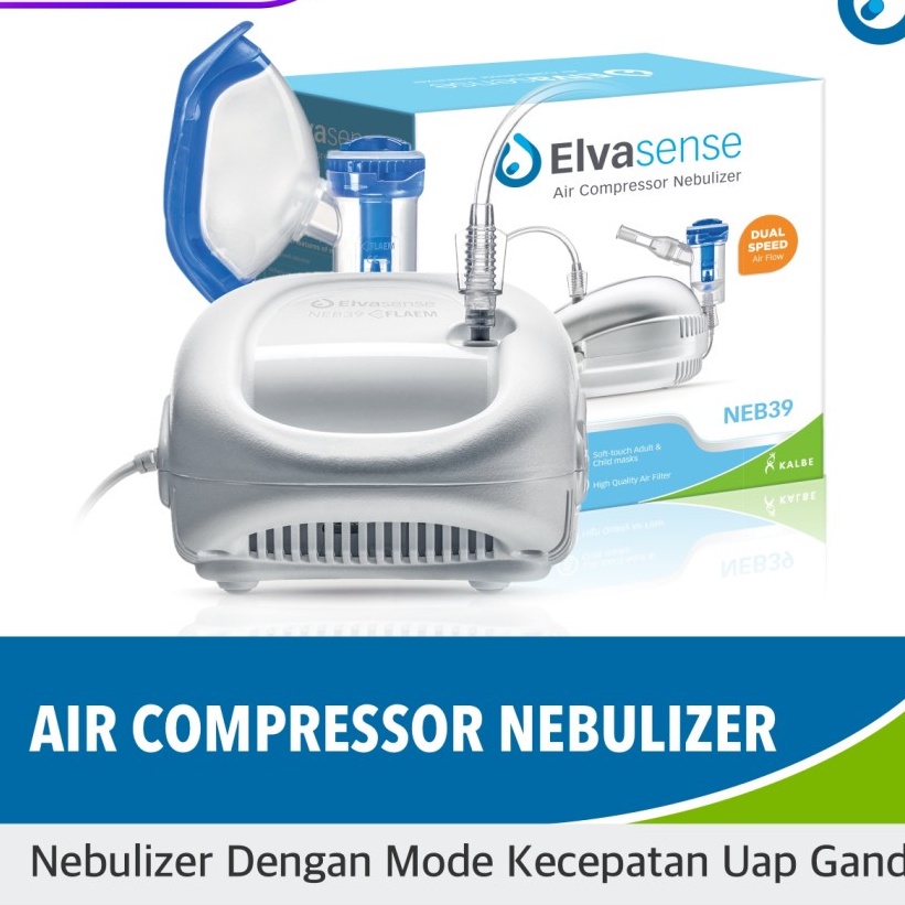 Nebulizer Elvasense - Nebulizer Udara Elvasense NEB39