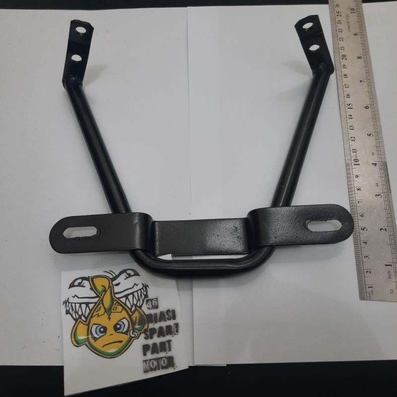 BREKET KUMIS PLAT NOMOR DEPAN NMAX LAMA / DUDUKAN PLAT NOMOR DEPAN NMAX OLD