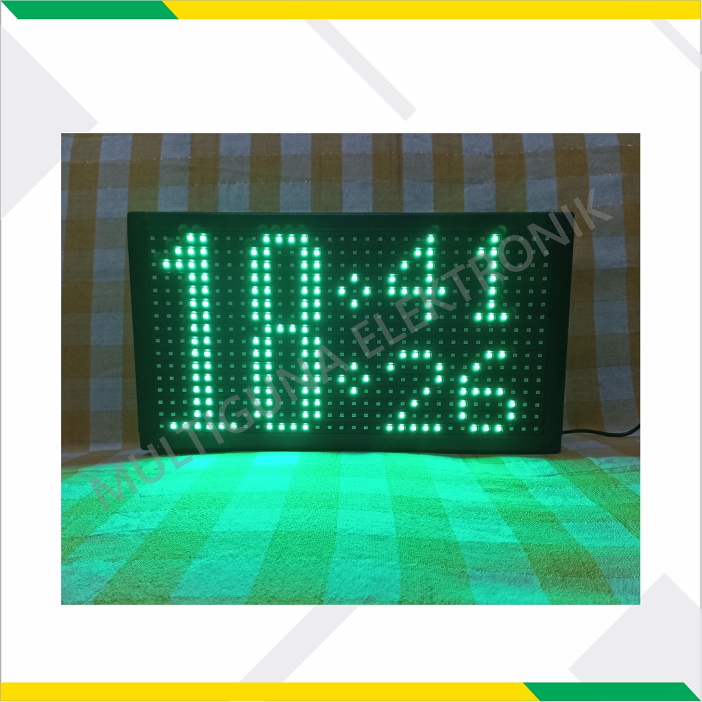 Jadwal sholat digital, jam digital masjid, jam dinding digital