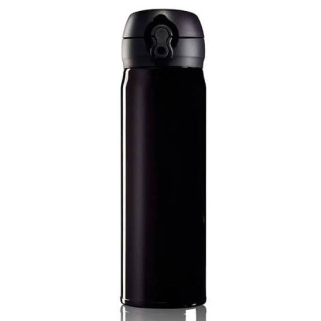 VACUUM FLASK BLACK BOTTLE