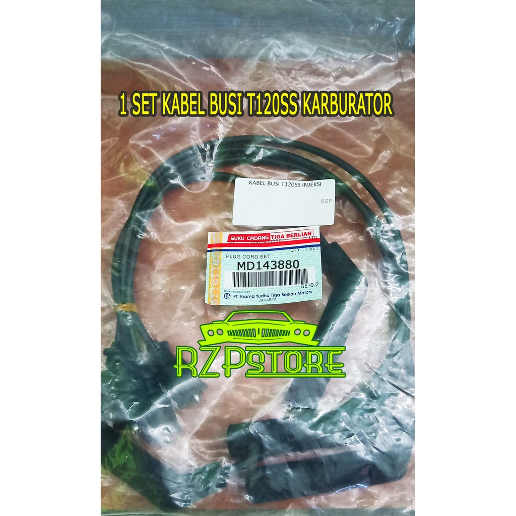 Kabel Busi T120SS KARBU Carbu Original