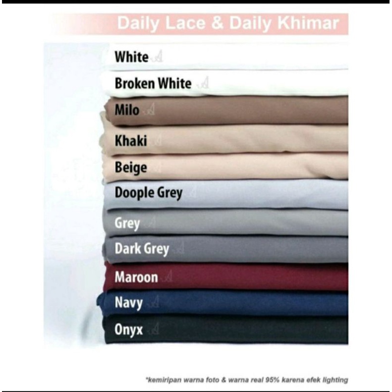 Daily Khimar Navy size L, HP, by Atelier Angelina