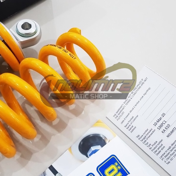 Shock Shockbreaker OHLINS KA 610 Kawasaki Z125