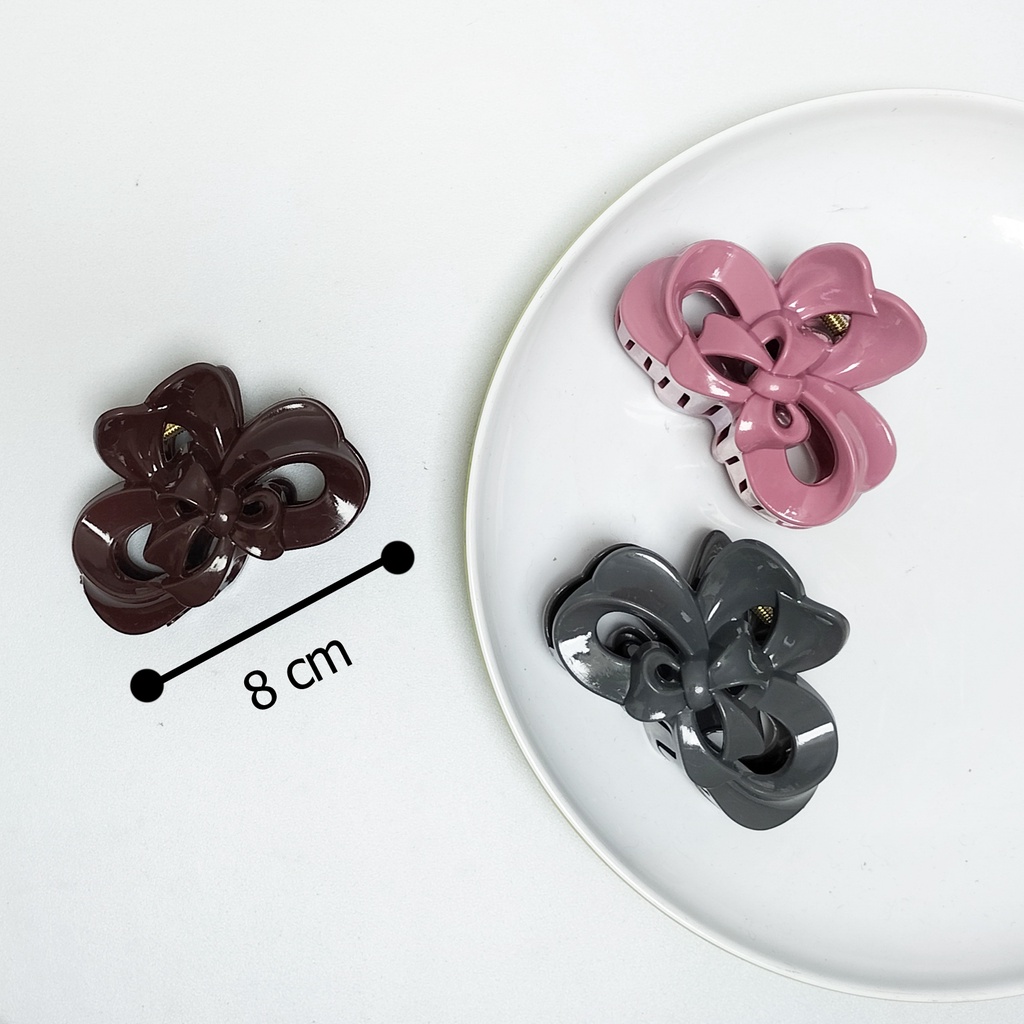 Paket Jedai pita glossy jedai besar glossy isi 3 jepit rambut polos 8cm jedai korea Original free box dan bubble aksesoris rambut jepit badai jedai hercules jedai kilap jumbo pita aksesoris rambut korea