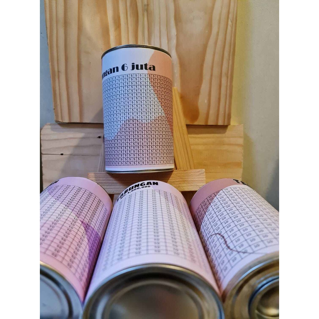 Celengan Target brown Buka Tutup Tabungan viral tiktok (6juta 5k brown)