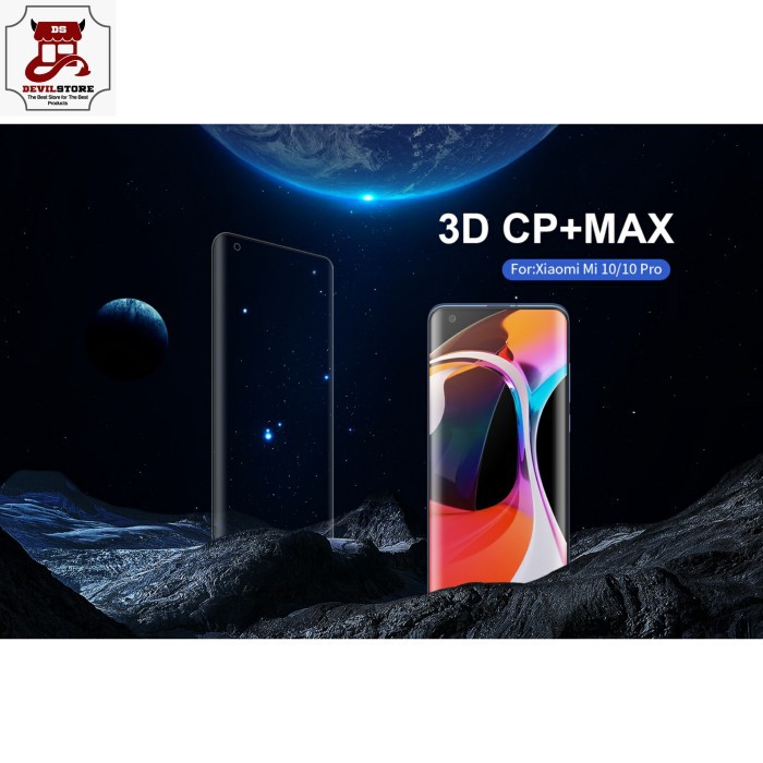 Tempered Glass Xiaomi MI 10 / MI 10 PRO NILLKIN 3D CP+MAX ORIGINAL