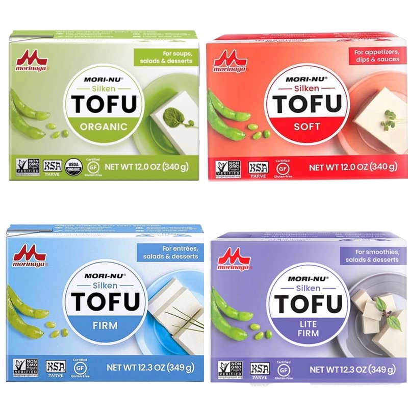 Jual Morinaga Sliken Tofu Organic / Lite / Firm / Soft / Morinu / Mori