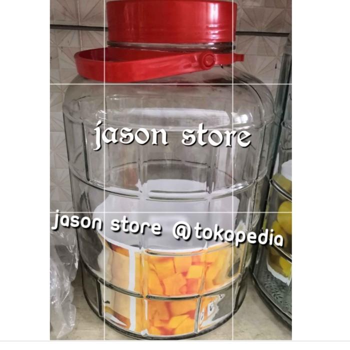 Toples | Toples Kaca Besar 10 Liter/Jumbo Jar Formia 10 Liter/Toples Kaca